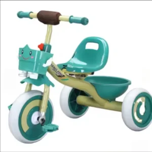 Children Tricycle 3 Wheels Plastic Metal Toddler Kids Ride On Colorful Tires 2 6 Years