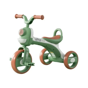 Children Tricycle 3 Wheels with Back Seat for 1-3 Year Olds
