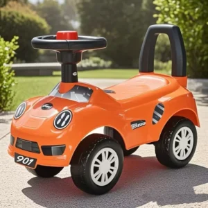 Children Tricycle Baby Car Fashion Anti Slip Balance Bike Four Wheel Steering Ride on Car for Kids Unisex 2 6 Years Old