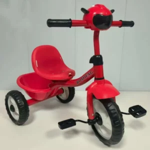 Children Tricycle Baby Pedal Tricycle Simple Children Tricycle Exercise Sports Fitness Bike with Basket Party Gift