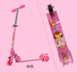Children Tricycle Scooter Foldable Pedal Safe Material Eco Friendly Non Toxic Care for Kids Healthy Growth