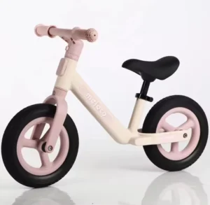 Children’s 10″ Balance Bike Kids Bicycle For Girls For Learning To Ride