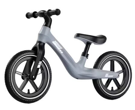 Children's 12" & 10" Balance Bike with Magnesium Alloy Sliding Run & Slide Exercise Bike for Kids