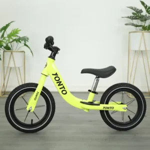 Children’s 12 Inch Push Balance Bike for 2 8 Year Olds Single Speed Outdoor Exercise for Street Use