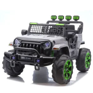 Children’s 12V 4WD Electric Off Road Ride on Car 550W Motor with Suspension Bluetooth LED Light Electric Car UTVRemote Control