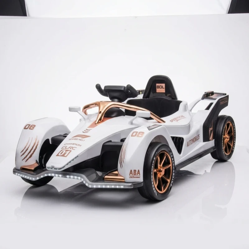 Children's 12V Battery Electric Go Kart Ride On Toy Buggy Big Outdoor Sports Entertainment