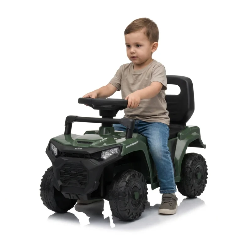 Children's 2 to 4 Years Four Wheel Plastic Battery Powered Ride On Toy Car with Lights Music Off Road Direct Factory