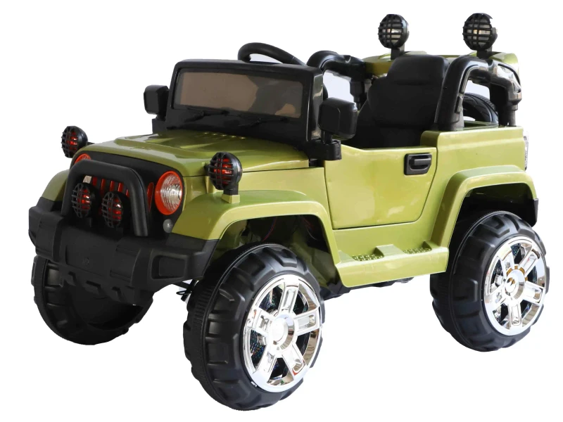 Children's 6V4.5*2AH Electric Ride-On Car, Electric Car with Parent Remote Rubber Tires & Music Player 2Seater for Ages 2-7 Kids