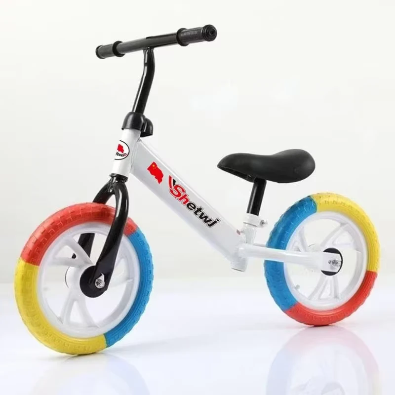 Children's Balance Bike High Carbon Steel Push Bike for Kids
