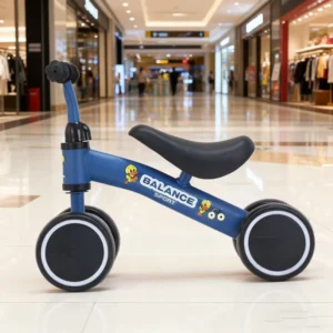 Children’s Balance Bike Without Pedals, Children Aged 1 to 6 Years Old, Baby Sliding Walker Balance Bike for Children