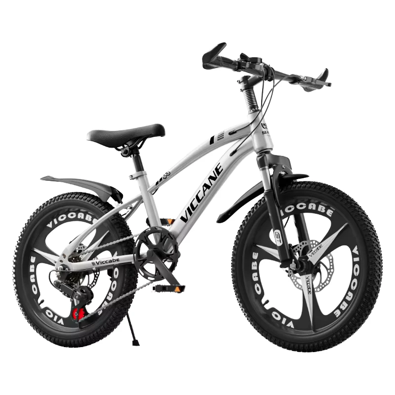 Children's Bicycle 6-12 Years Old 7 Speed Mountain Bike 18-22 Inch Disc Brake Pedal Steel Frame Fork Suspension Training