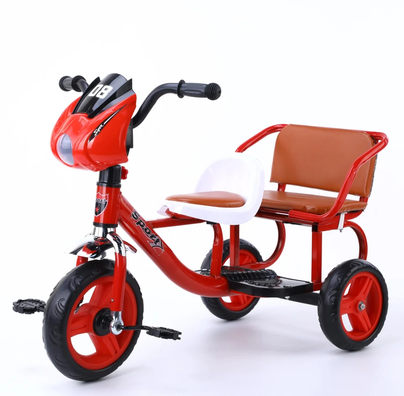 Children's Double Tricycle Can Carry a Tricycle