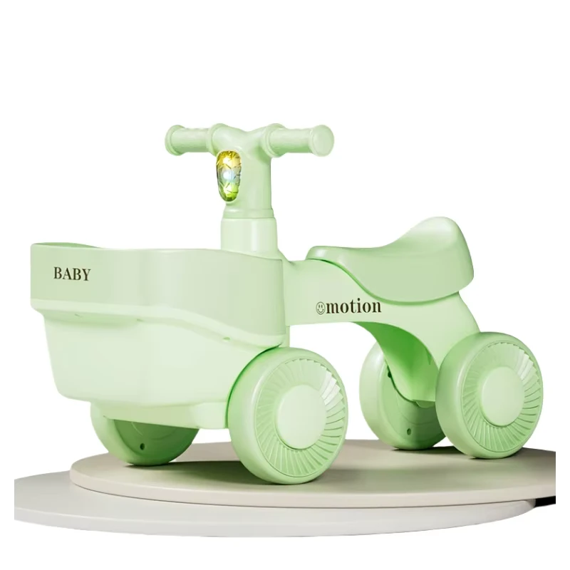 Children's Electric Balance Car 4 in 1 Scooter for One year old Babies Entry level Toddler Four wheeler Kids Bike