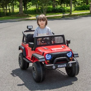Children’s Electric Buggy Four-wheeled Off-road Vehicle Baby Can Sit Toy 12V Kids Electric Ride-on Cars with Remote Control
