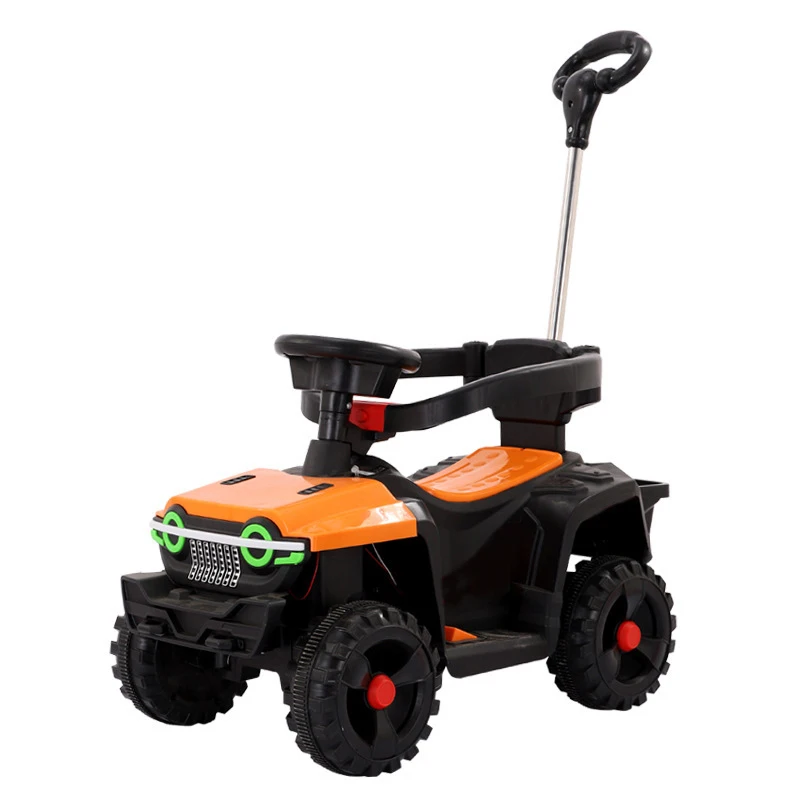 Children's Electric Car Baby Can Push and Ride Four wheeled Off road Electric Children's Car