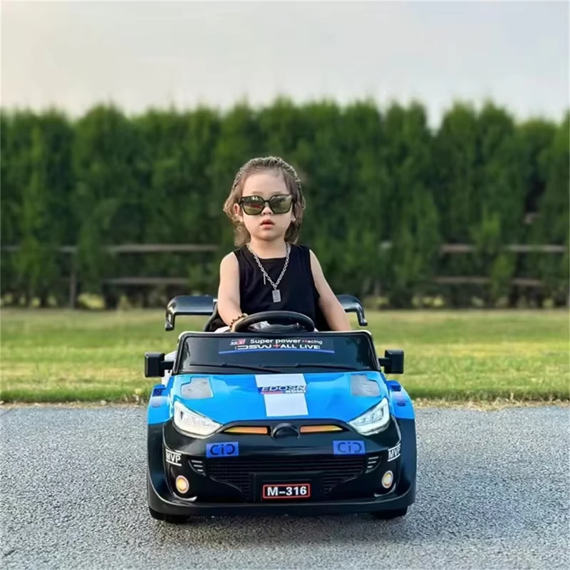 Children's Electric Car Four wheel Drive Kids Ride on Car Girl 12V Battery Rechargeable Sports Car