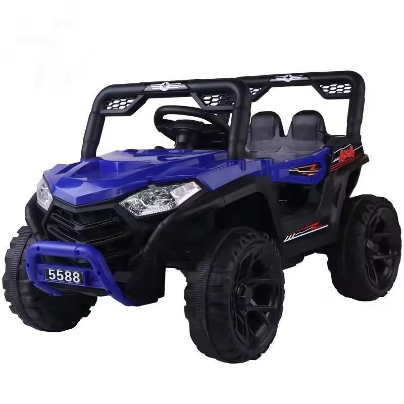 Children's Electric Car Off Road Four Wheel Sit On Four Wheel Drive Stroller Baby Toy Car Boy New Model