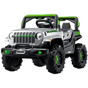 Children’s Electric Car with Four wheel Belt Remote Control Baby Electric Car with Four wheel Off road Capability Toy Car