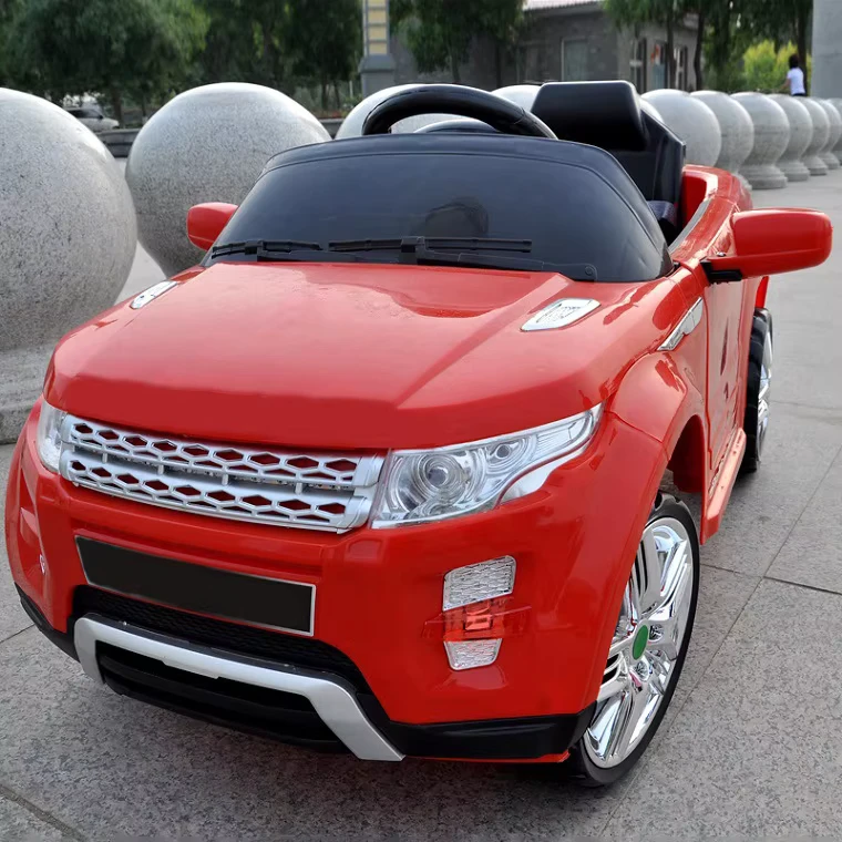 Children's Electric Car with Remote Control Four-wheeler Music Lights Children's Car