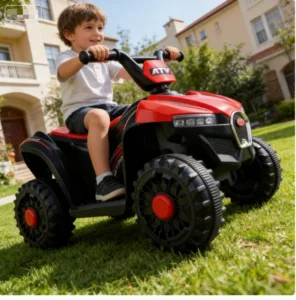 Children’s Electric Cars Baby Four wheeled Toy Cars Suitable for 2-4 Year Old Children’s Remote controlled Cars