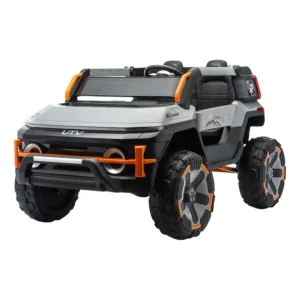 Children’s Electric Four-Wheel Off-Road Vehicle Remote-Controlled Ride-On Toy Car for 2 to 8 Years Plastic Unisex