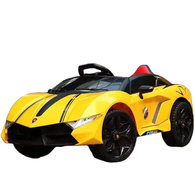 Children's Electric Four-Wheel Remote Control Rideable Rechargeable Plastic Car