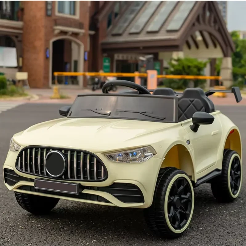 Children's Electric Four Wheeled Ride On Car Remote Control Toy for Kids Men Women Charging Feature