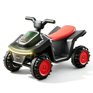 Children’s Electric Four-Wheeled Ride on Toy Car CCC Remote-Controlled Battery Powered Plastic 2-7 Years Unisex Music Lights
