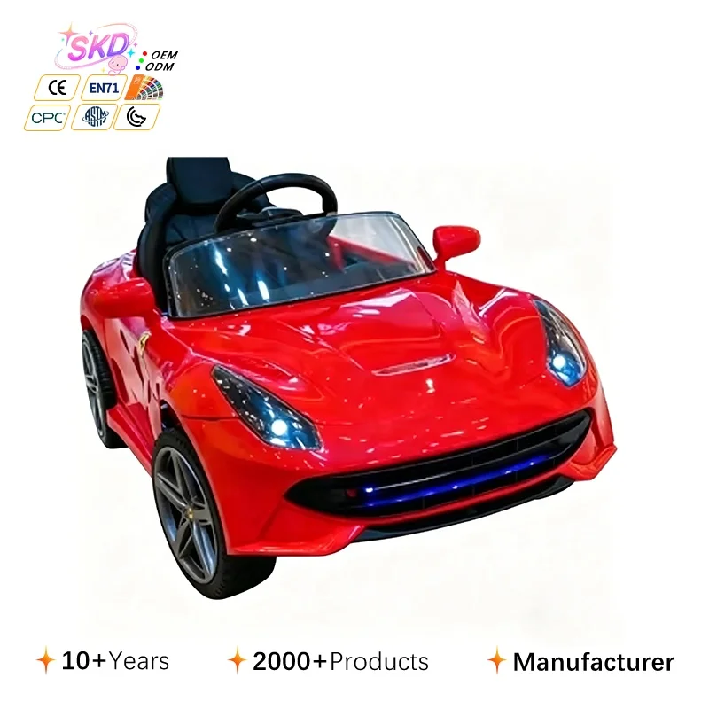 Children's Electric Four-wheel Belt Remote Control 1-6-year-old Passenger Car Factory Direct Sales