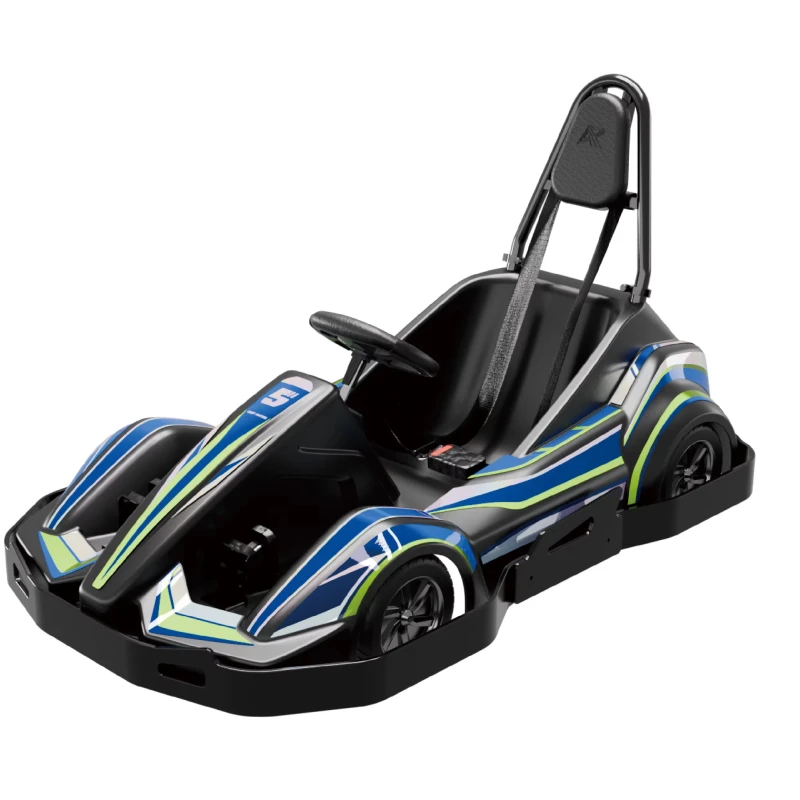 Children's Electric Go Kart (300W*2) Off Road Aged 8-15 Licensed Ride-on Toy Car Support Quick Battery Replacement