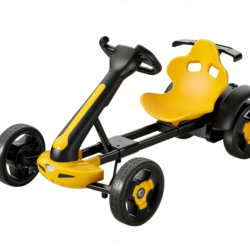 Children's Electric Go Karts Remote controlled Folding Unisex Outdoor Ride-On Kart CE Certified 8km/h Max Speed