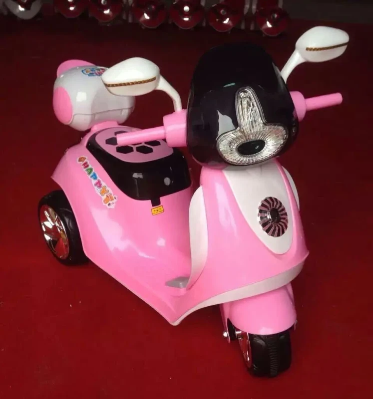 Children's Electric Motorcycle Toy Car Small Kids' Electric Stroller Tricycle Stroller