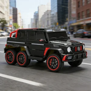 Children’s Electric Off Road Ride On Toy Car Plastic 12V 10A Battery 390 Motor Cool Lights Music Super Driving Experience Unisex
