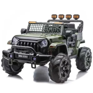 Children’s Electric Off-Road Vehicle Four-Wheel Remote Control Ride-On Toy Car for 1-8 Years Old Plastic