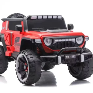 Children’s Electric Ride On Car Double Seats Double Doors Off Road Toy Remote Control Electric 4 Wheel