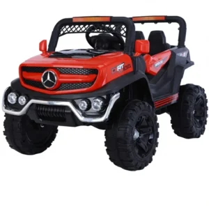 Children’s Electric Ride On Car Dual-Drive Off Road Remote Control Music Based Early Education Four Wheel Toy Boys Girls Outdoor