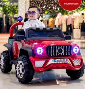 Children’s Electric Ride-On Car Four Wheels Remote Control with 2.4G for Eco-friendly Material for 3-5 Year Olds