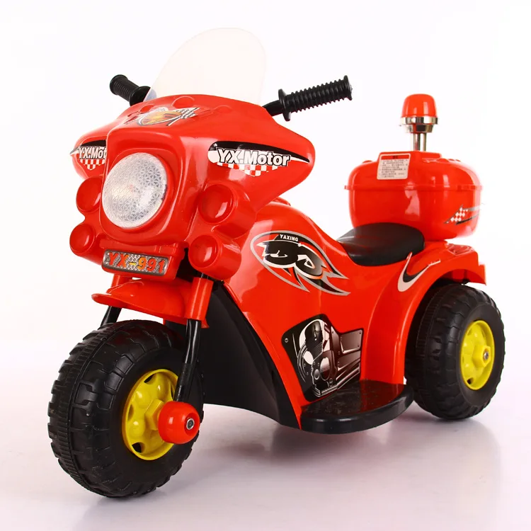 Children's Electric Ride On Car Motorcycle Battery Operated ABS Plastic Toy with High Speed Motor Two Wheeler