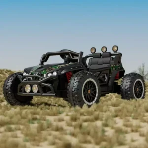 Children’s Electric Ride-On Car Plastic Toy with Battery Power