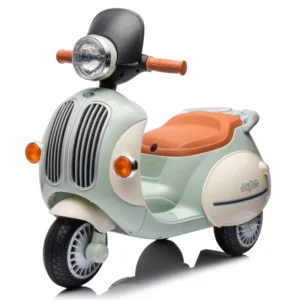 Children’s Electric Ride-On Motor Toy Car and Motorcycle Plastic Battery-Powered 3-Wheel for Kids Aged 2 to 4 Years