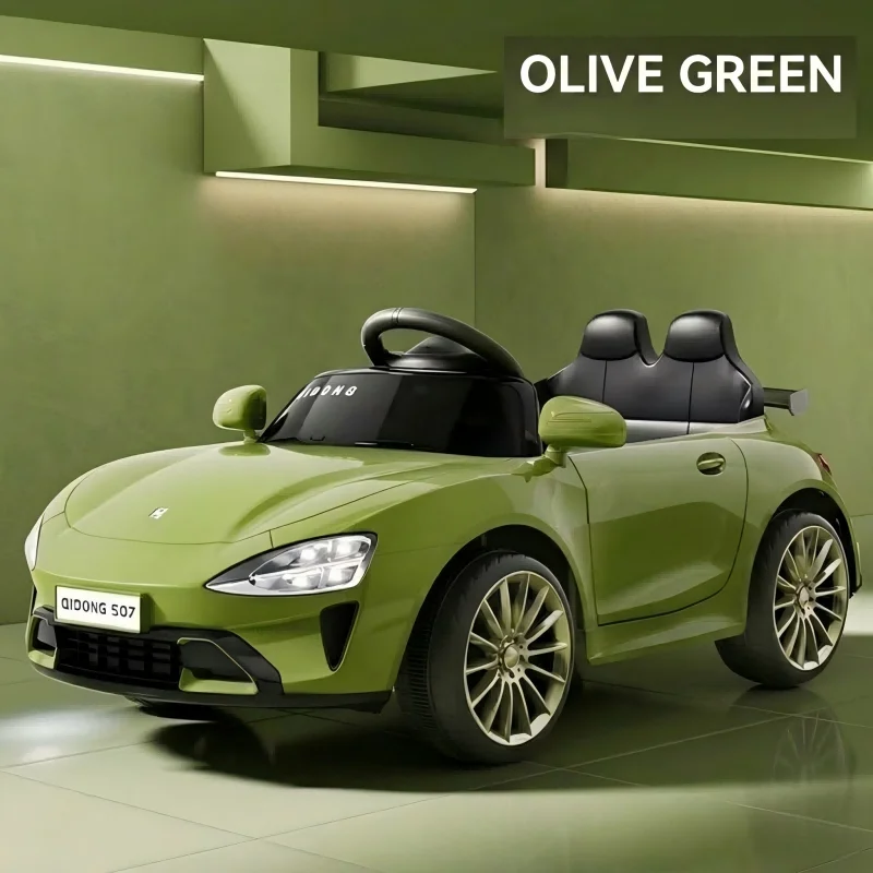 Children's Electric Sports Vehicle Front Back Rocking Design Baby Ride on Toys Car for Girls and Boys 3 to 8 Years Old
