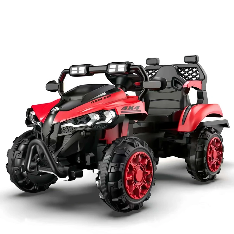 Children's Electric Super Large Car Four Wheel Off Road Four Wheel Drive Can Sit Adult Baby Electric Stroller