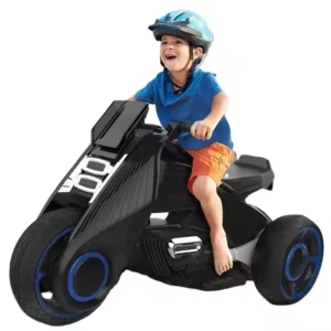 Children’s Electric Three wheeled Motorcycle 3-6-9 Rechargeable Children Two person Large Kids Ride Toy Car