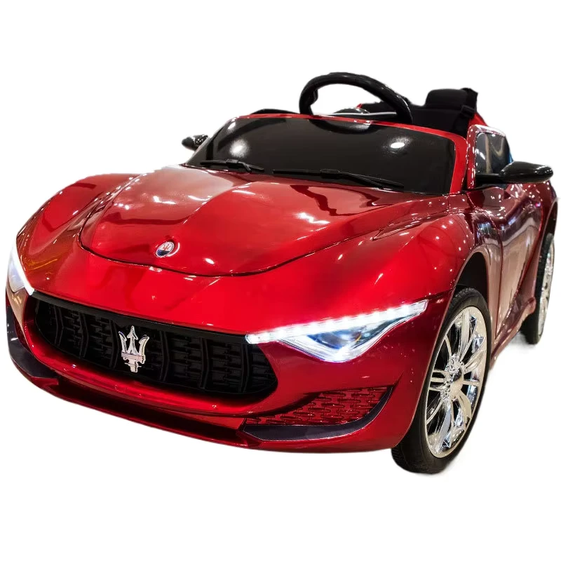 Children's Electric Vehicle 2 Seaters Electric Car 4 Wheels Remote Control Ride on Car for 1-6 Years Old