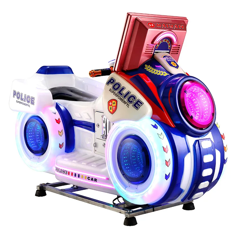 Children's Entertainment Coin operated Swing Car Commercial Children's Toy Car Motorcycle Shape