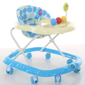 Children’s Folding Baby Walker Anti Rollover Multi Purpose Starting Car Foreign Trade Stroller Plastic 10KG Load