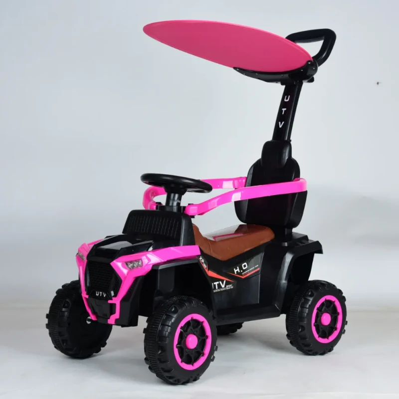 Children's Foreign Trade Export Hand Push ATV Plastic Four-wheel Sitting/Walking Baby & Child for Men and Women