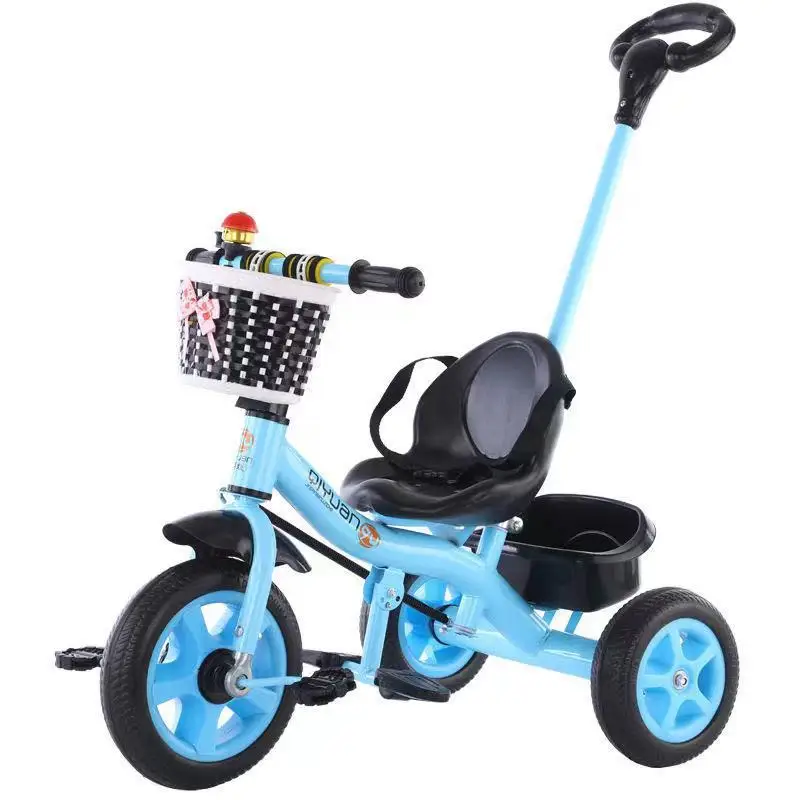 Children's Hand Push Tricycles Scooters Baby Tricycles Strollers Bicycles for Kids
