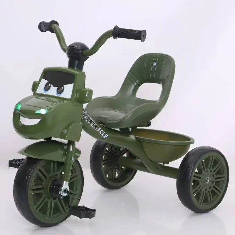 Children's High-End Tricycle Outdoor Walking Baby Pedal Bicycle for 2-5 Years Old