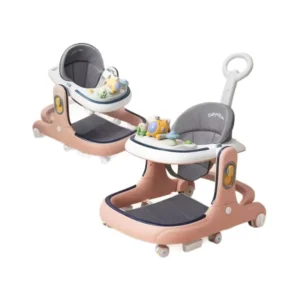 Children’s New Baby Walker Toy Anti O Leg Three in One Foot Design Learning 6 18 Months Anti Rollover PlasticB002